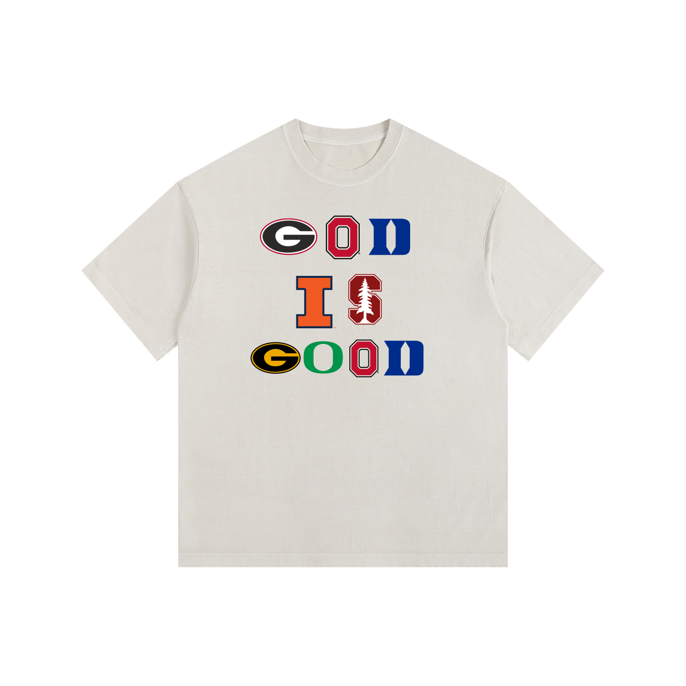 Vintage Washed Oversized Cotton T-Shirt